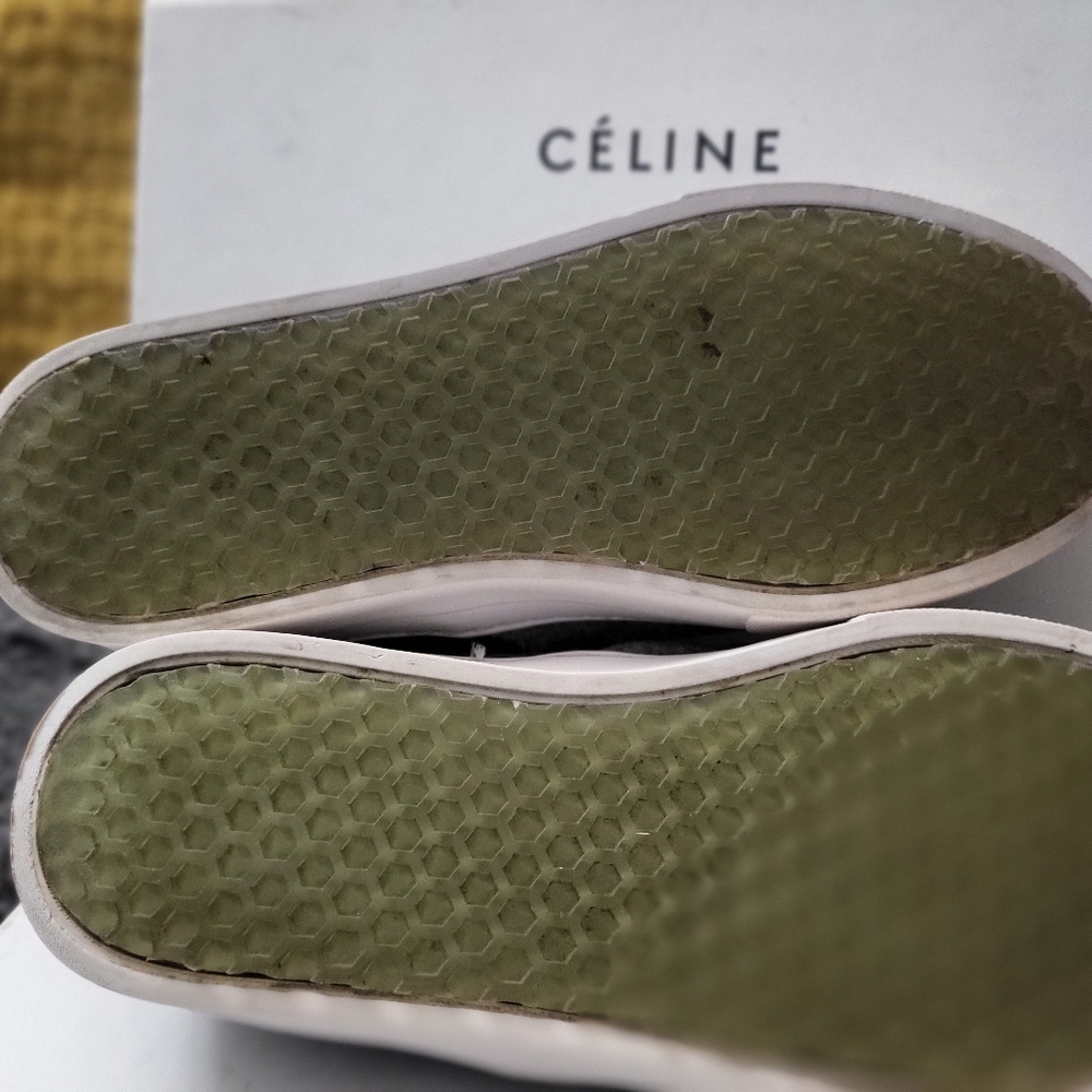 Celine cow Hyde slip ons - Picture 2 of 7